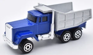 Majorette no 297 Mack Dump Truck blue. Vintage. Made in France. 1/100 - Picture 1 of 2