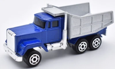 Majorette n° 297 Mack Dump Truck bleu. Vintage. Made in France. 1/100 - Photo 1/2