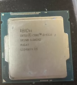 Intel Core i3-4330 3.50GHz Dual-Core 4MB LGA 1150/Socket H3 CPU Processor SR1NM - Picture 1 of 1