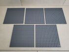 5 × LEGO 91405 16x16 Bauplatten dunkelgrau beidseitig bebaubar NEU 