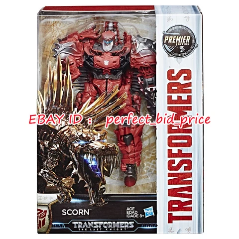 New Transformers Scorn Autobot Dinobot The Last Knight Hasbro Action Figure Toys Cover