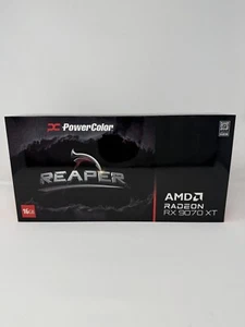 NEW-SEALED PowerColor Reaper Radeon RX 9070 XT 16GB GDDR6 Graphics Card - Picture 1 of 3