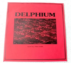 Delphium - Silent All These Years 7" Single + Inserts 1994  Limited Edition RARE - Picture 1 of 7