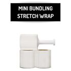 White Stretch Plastic Wrap 5" x 1000' x 80ga 18 Rolls Stretch Wrap / Shrink Film