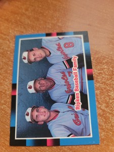 1988 Donruss - #625 Cal Ripken Sr., Billy Ripken (RC)