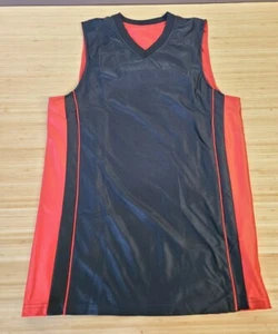 Teamwork Athletic Apparel Mens Size S Reversible Athletic Top Red & Black - Picture 1 of 3