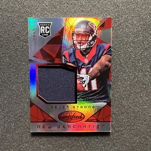 2015 Certified JAELEN STRONG #NG-JS New Generation RC JERSEY /249 - NFL TEXANS - Picture 1 of 4