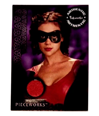CHARMED: The Power of Three,  PIECEWORKS Card# PW-5 Phoebe/Alyssa Milano RED - Image 1 of 4