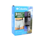 Columbia Men's 3 Pack Multicolor High Performance Stretch Boxer Briefs Size Xl