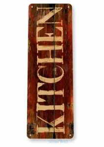 KÜCHE 11X4 BLECHSCHILD RESTAURANT FETTIG LÖFFEL ABENDESSEN SANDWICH LADEN SUB - Bild 1 von 1