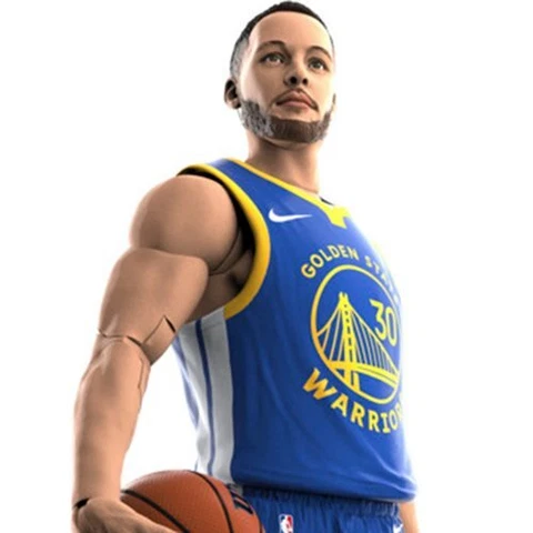 Stephen Curry (Golden State Warriors) Hasbro NBA Starting Lineup Action Figure Cover