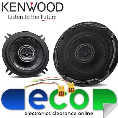 Peugeot 106 1991 - 2004 Kenwood 640 Watts 13cm Rear Door 2 Way Car Speakers - Image 1 of 4