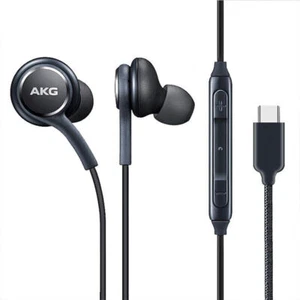 Do Samsung Galaxy AKG Typ C Wtyczka Słuchawki USB C Słuchawki douszne Zestaw słuchawkowy - Zdjęcie 1 z 14