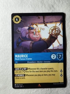 Maurice 152/204 Disney Lorcana TCG Rare - MINT CONDITION - Picture 1 of 2