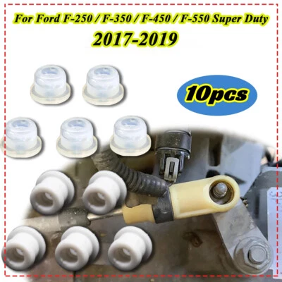 Bujes de acoplamiento de cable de palanca de cambios Super Duty 10 piezas para Ford F-250/F-350/F-450/F-550 Foto 1 de 4