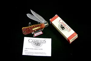 Camillus Hornady Bullet Knife 17 Cal. 3-5/8" 1990's USA W/Packaging,Papers Rare - Picture 1 of 12