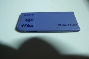 Genuine Sony 64MB excellent Memory Stick Card MSA-64A NON-PRO NON-MagicGate - Picture 1 of 2