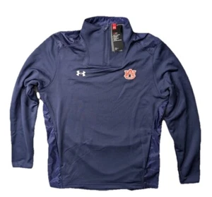 Under Armour Damen Auburn Tigers 1/4 Zip Pullover Command Gr.S NEU 1376862-410 - Bild 1 von 3