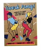 New Twerk Pong Fun Party Game Set Shake Balls Out of Your Box First Games Kit