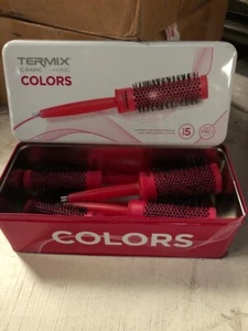 Set Of 5 brushes - Pro Quality - TERMIX Color Ceramic - Ionic Round Brushes - Picture 1 of 10