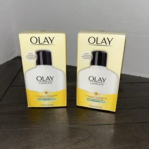 Lot of 2 Olay Complete All Day Facial Moisturizing Lotion SPF 15 6oz Each - Picture 1 of 4