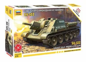 Soviet Self-Propelled Gun SU-122	5043 ZVEZDA 1:72  - Picture 1 of 1