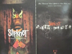 SLIPKNOT 2006 Voliminal 2 sided promotional poster Flawless New Old Stock - Picture 1 of 1
