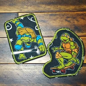 Parche bordado con apliques de tortugas adolescentes mutantes para planchar - Imagen 1 de 5