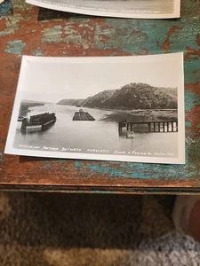 Mississippi Ponton Marquette, IA Prairie du Chien, WI RPPC Echtfoto Postkarte - Bild 1 von 6