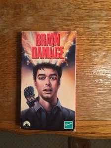 Brain Damage (VHS, 1988) Horror Comedy Paramount First Release Excellent HTF! - Picture 1 of 3