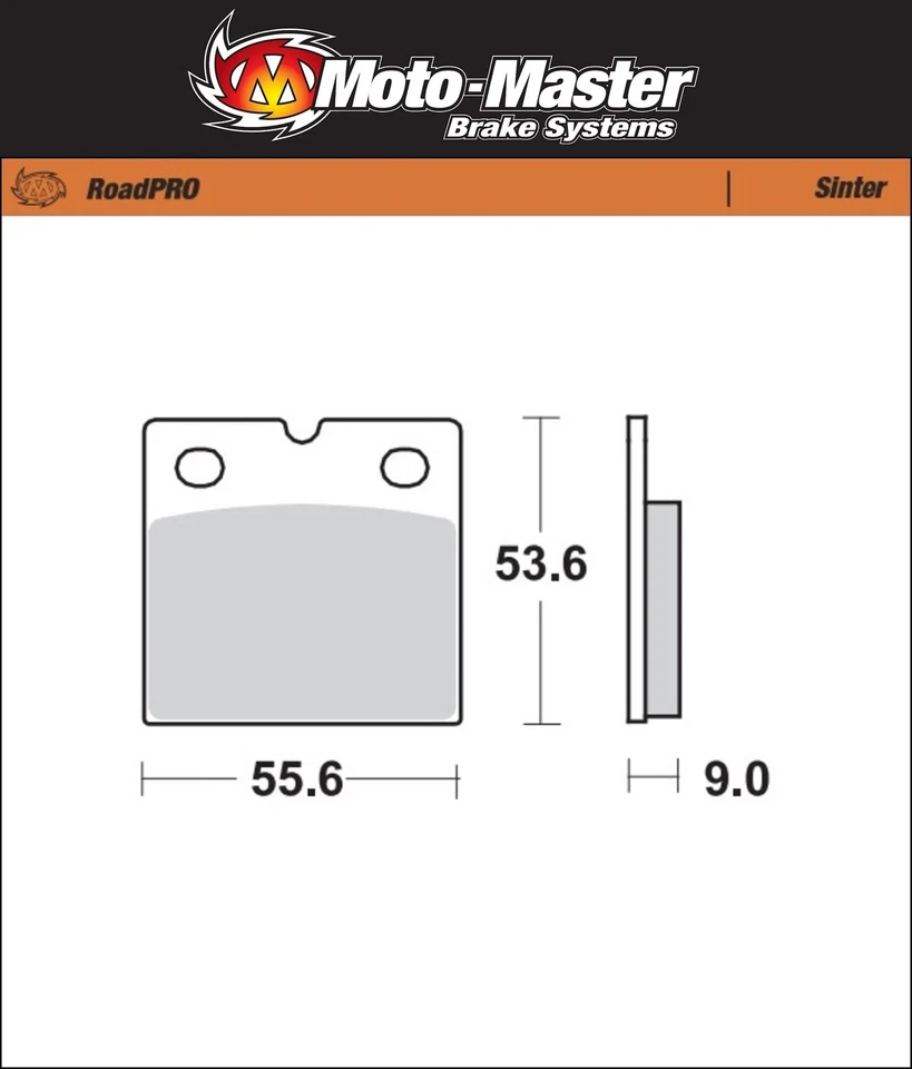 Laverda RGA 1000 Jota 1983-1986 [MotoMaster Front Motorcycle Sinter Brake Pads] - Image 1 of 1
