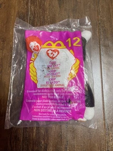 1999 McDonald’s Ty Teenie Beanie Baby CHIP the Cat #12 Plush Toy Sealed NEW - Picture 1 of 2