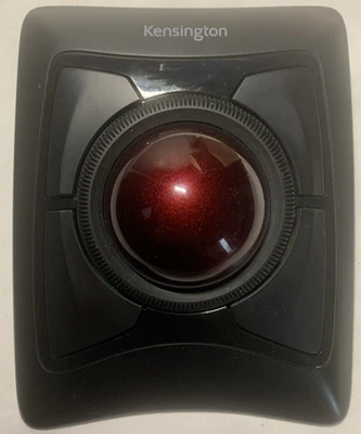 Kensington Expert Wireless Trackball Mouse M01286-M W/ Receiver Dongle Tested  - Image 1 of 3