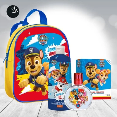 Paw Patrol Kindergeschenk mit 300ml Duschgel und 50ml EDT von Airval - Bild 1 von 2