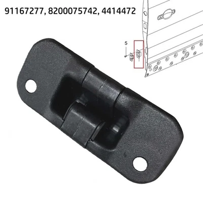 Black Sliding Door Locator Compatible with For/For Trafic/For Vivaro - Image 1 of 4