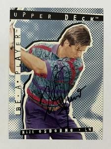 Mark Osborne 1994-95 Upper Deck Be a Player Autographs #18 - New York Rangers - Bild 1 von 2