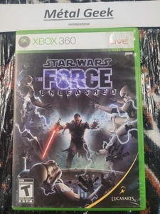 Star Wars the Force Unleashed Xbox 360 CIB EN/FR probado envío gratuito en Canadá - Imagen 1 de 4