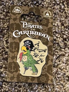 Disney Cruise Line PIRATES of the CARIBBEAN " A Parrots Life for Me " Pin - Picture 1 of 9
