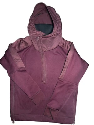 Adidas Harden Niños Talla Med Pullover Sudadera con Capucha Media Cremallera Entrenamiento Granate Baloncesto Foto 1 de 4