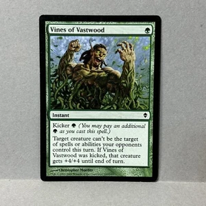 MTG Vines of Vastwood Zendikar (ZEN) #193/249 Regular Common Instant Kicker LP - Picture 1 of 2