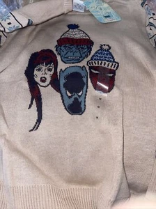Disney 100 Target Marvel Christmas Sweater New With Tags Medium Mm62 - Picture 1 of 4