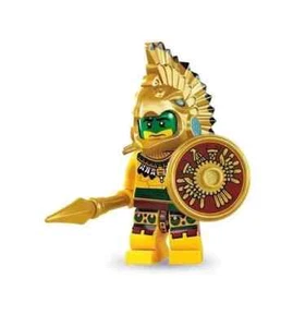 *NEW* LEGO Series 7 Collectible Minifigures 8831 - Aztec Warrior (RETIRED) - Picture 1 of 2