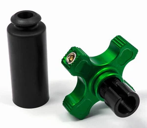 Works Connection Elite Perch Thumbwheel Assembly Green 16-856 - Picture 1 of 1