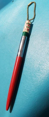 Pluma vintage RITEPOINT CONOCO SUPER MOTOR OIL GASOLINERA PUBLICIDAD Topper Foto 1 de 4