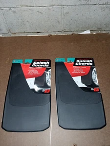 RoadSport Splash Guards Flaps Size B Premier Fit Plain Black Splash Guards #4754 - Bild 1 von 4