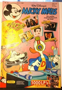 1 Micky Maus comic Heft Nr 48 von 1987 Walt Disney Z1 (61) - Bild 1 von 2