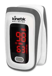 Kinetik Wellbeing Finger Pulsoximeter gebraucht von St John Ambulance - EINMAL BENUTZT - Bild 1 von 6