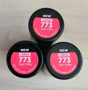 3x Lápiz labial Revlon Super Lustrous - Crema - 773 I Got Chills - Imagen 1 de 1