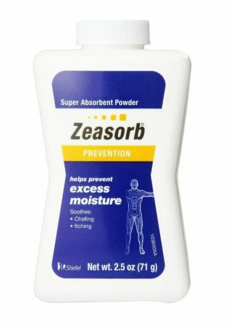 Zeasorb Prevention Super Absorbent Foot Care Powder - 2.5oz