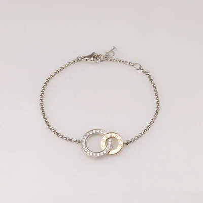 Piaget Armkette "Possesio" 750er Roségold/Weißgold mit Diamant - Bild 1 von 2